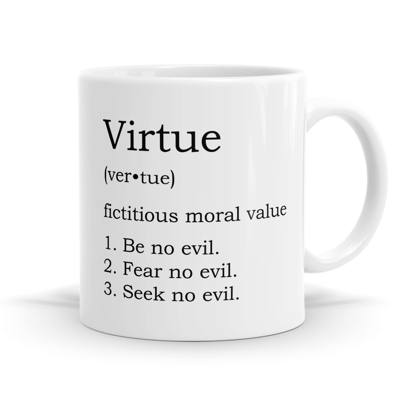 Virtue Definition Mug image