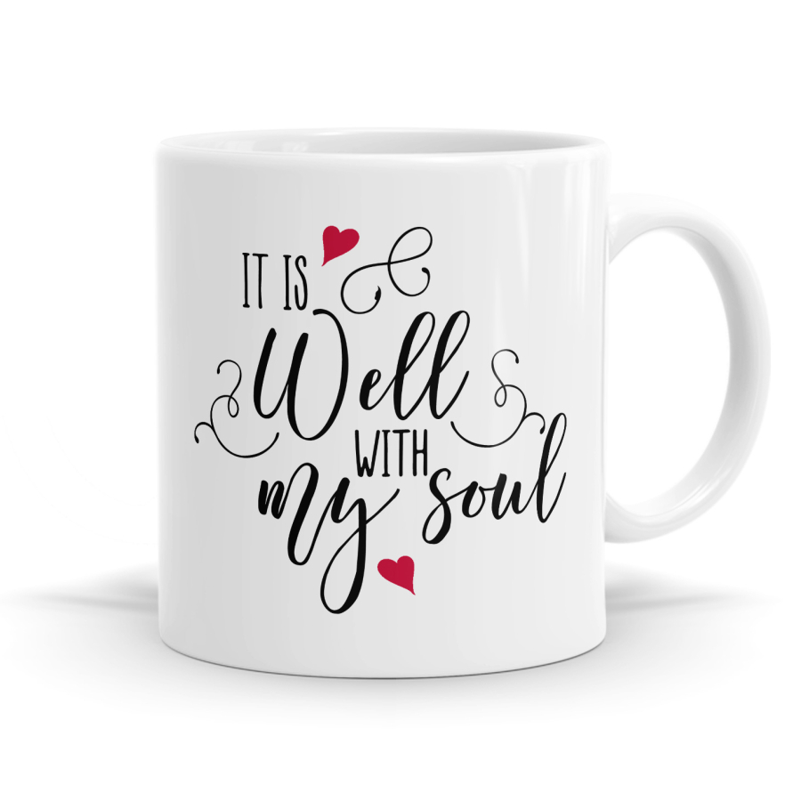 It Is Well Mug