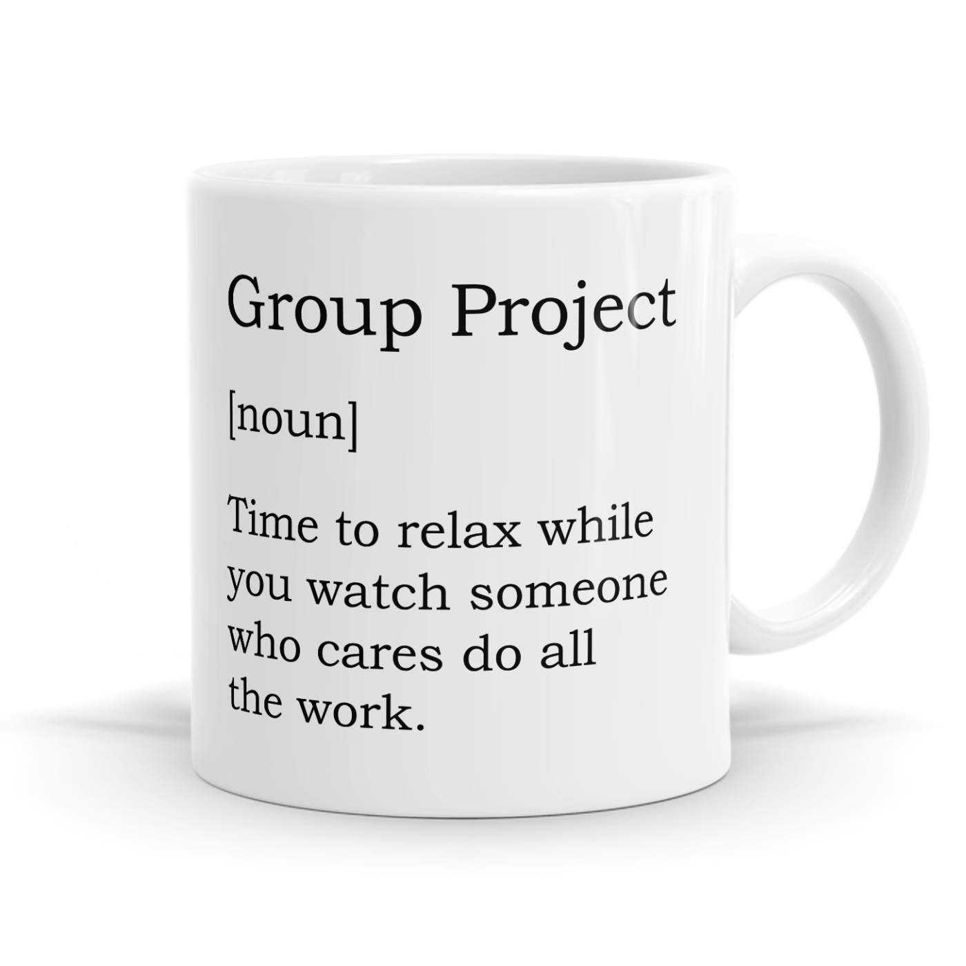 Group Project Definition Mug image