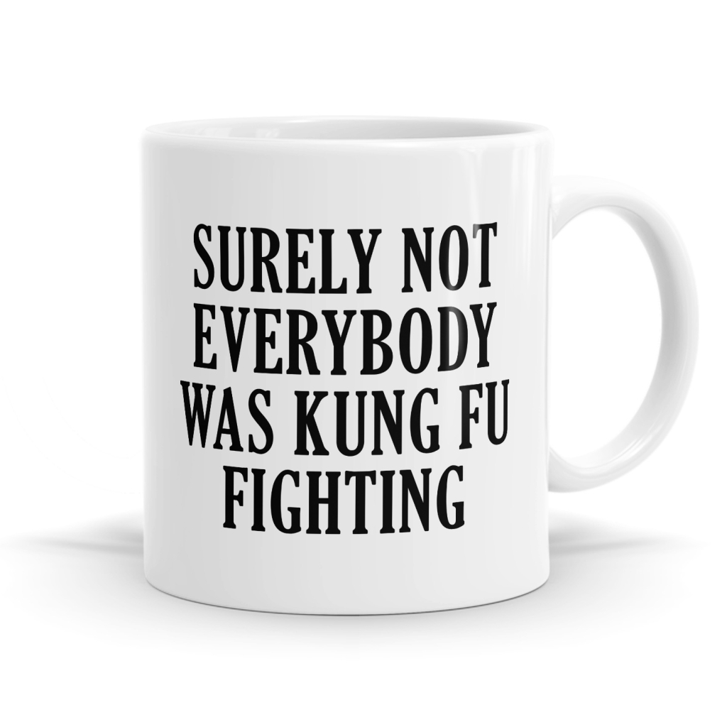 Kung Fu Fighting Mug