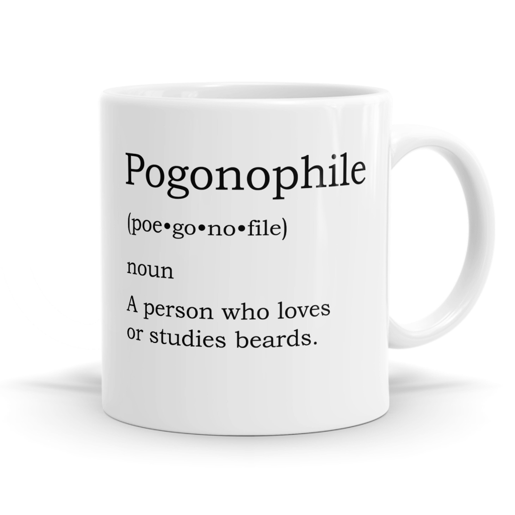 Pogonophile Definition Mug