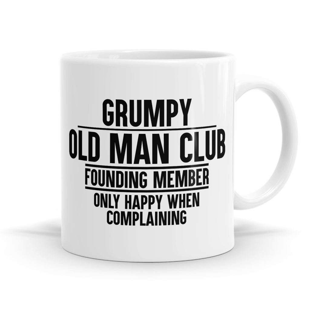 Grumpy Old Man Club Mug