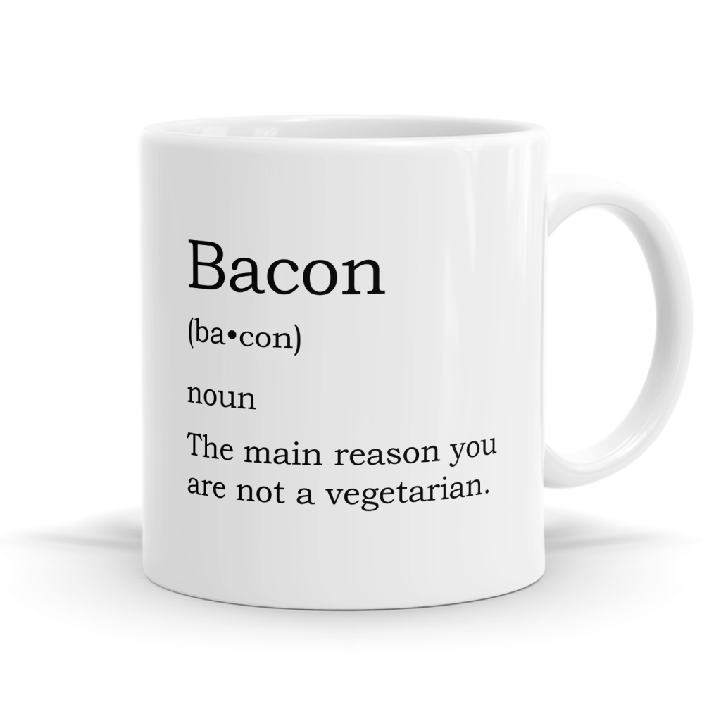 Bacon Definition Mug