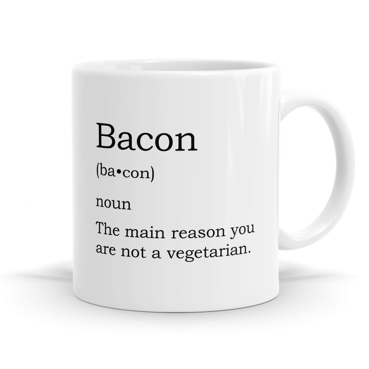 Bacon Definition Mug image