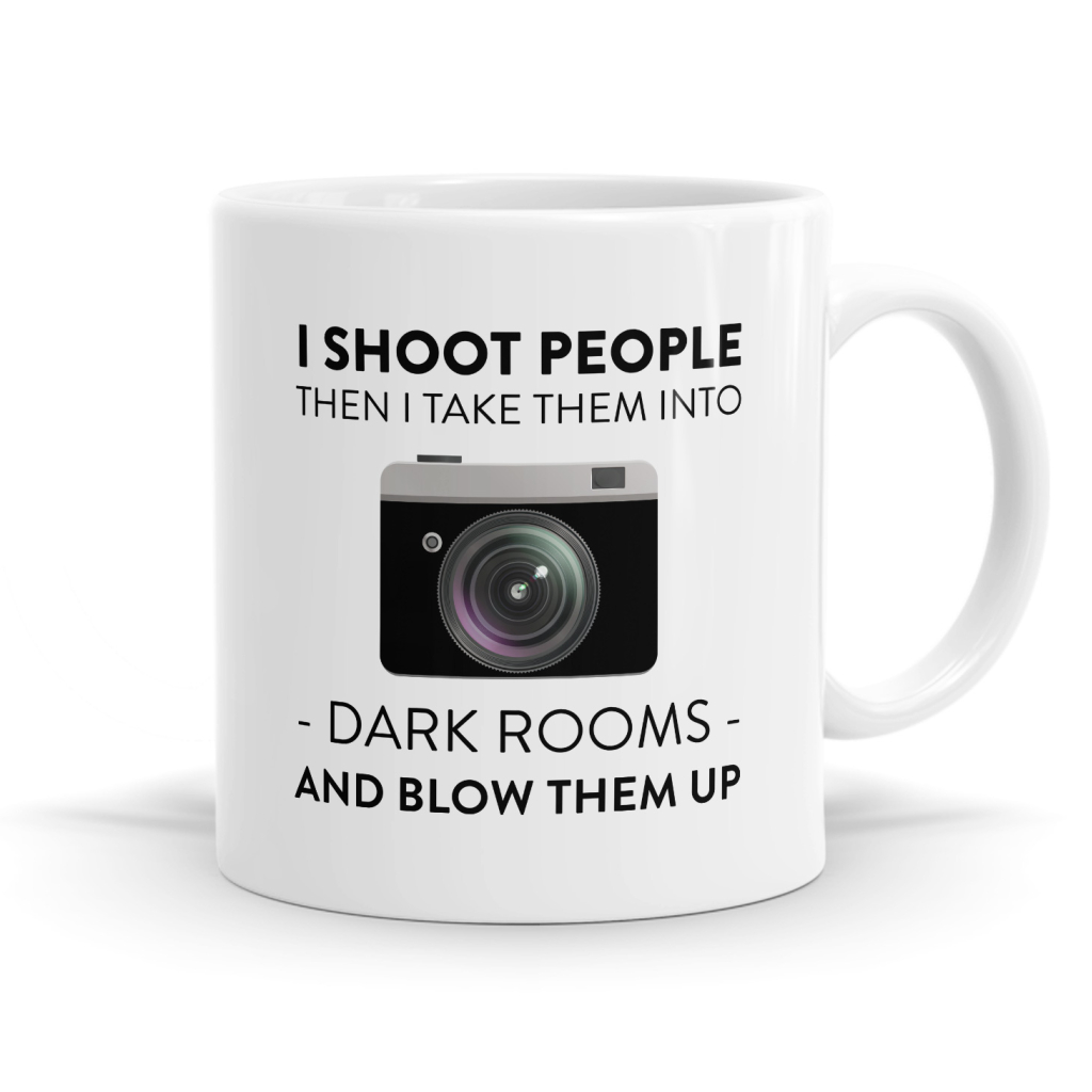 Dark Rooms Photographer Mug