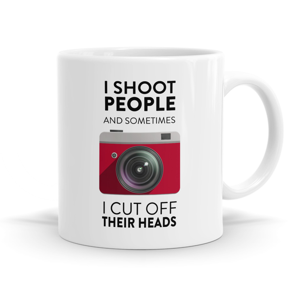 I Shoot People Photographer Mug
