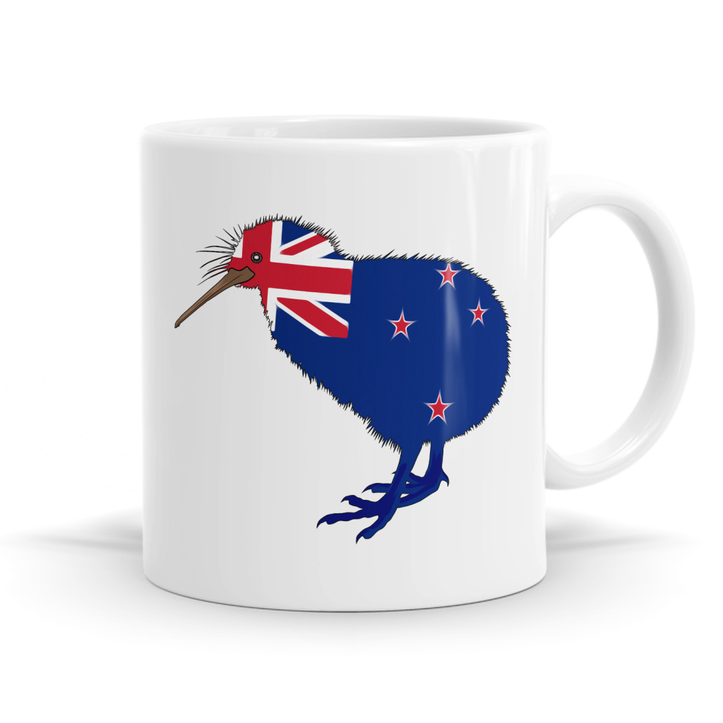 Kiwi Flag Kiwiana Mug