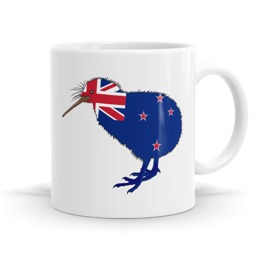 Kiwi Flag Kiwiana Mug