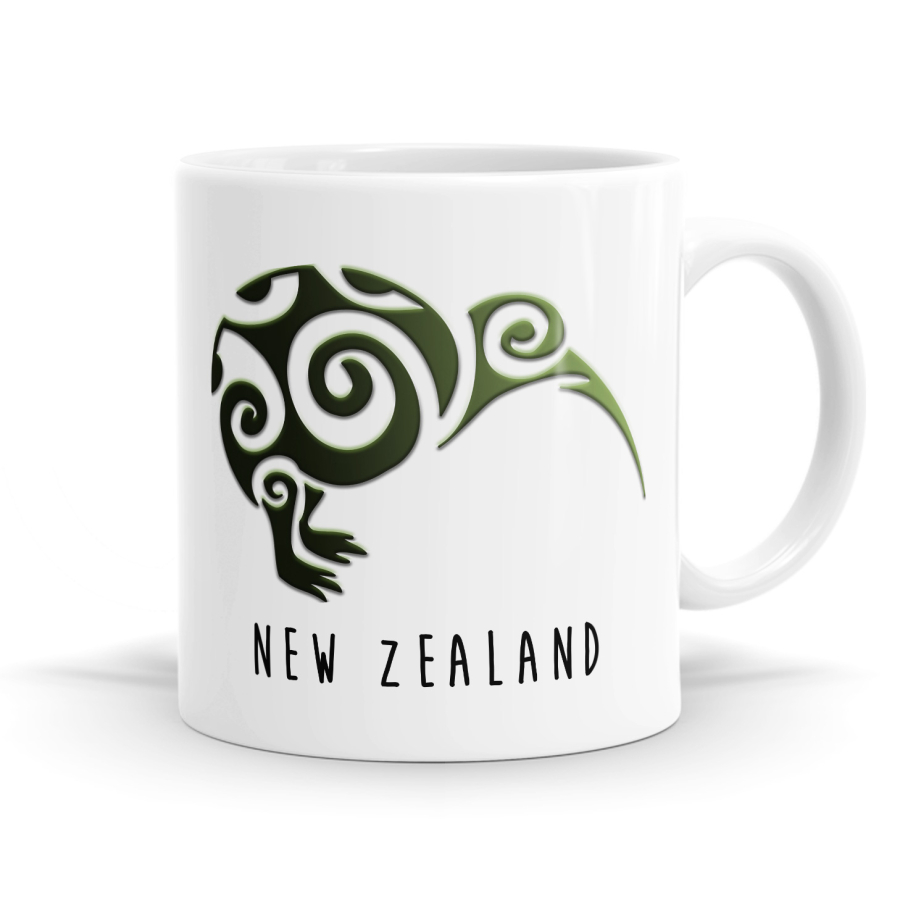 New Zealand Kiwiana Mug