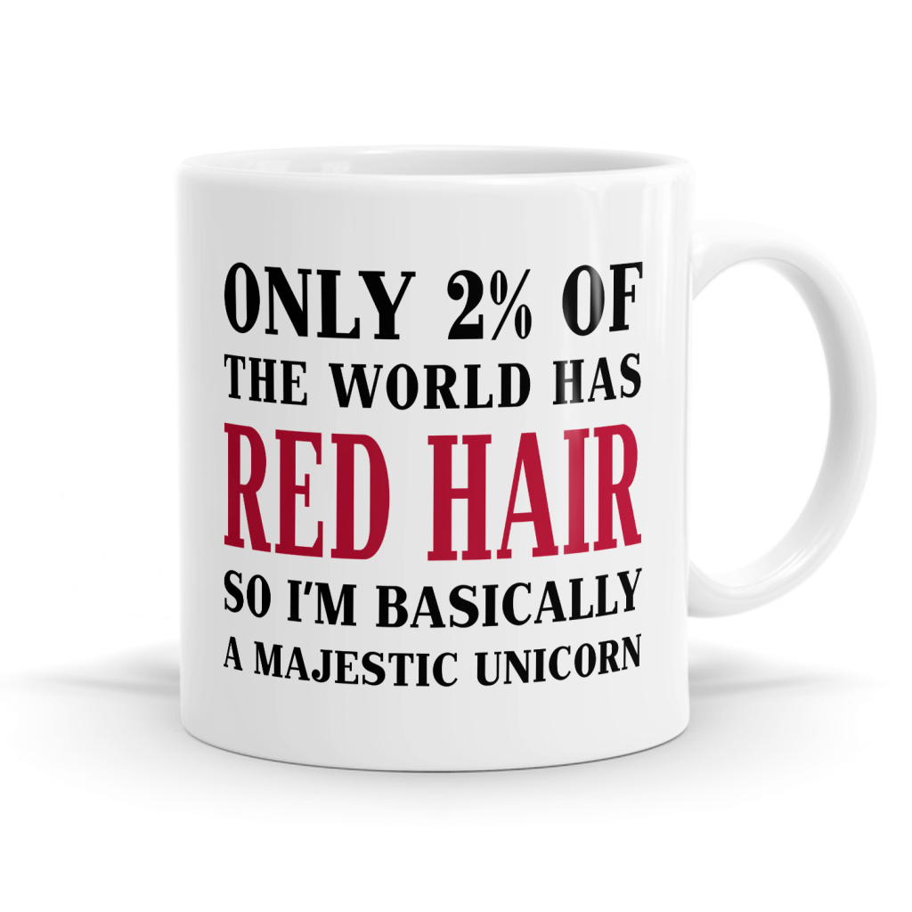 Red Hair Mug