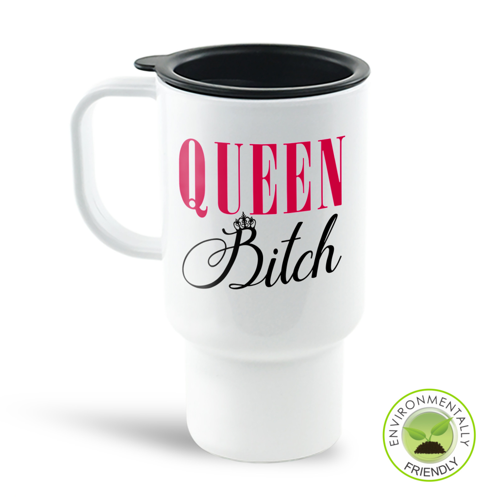 Queen B Travel Mug image
