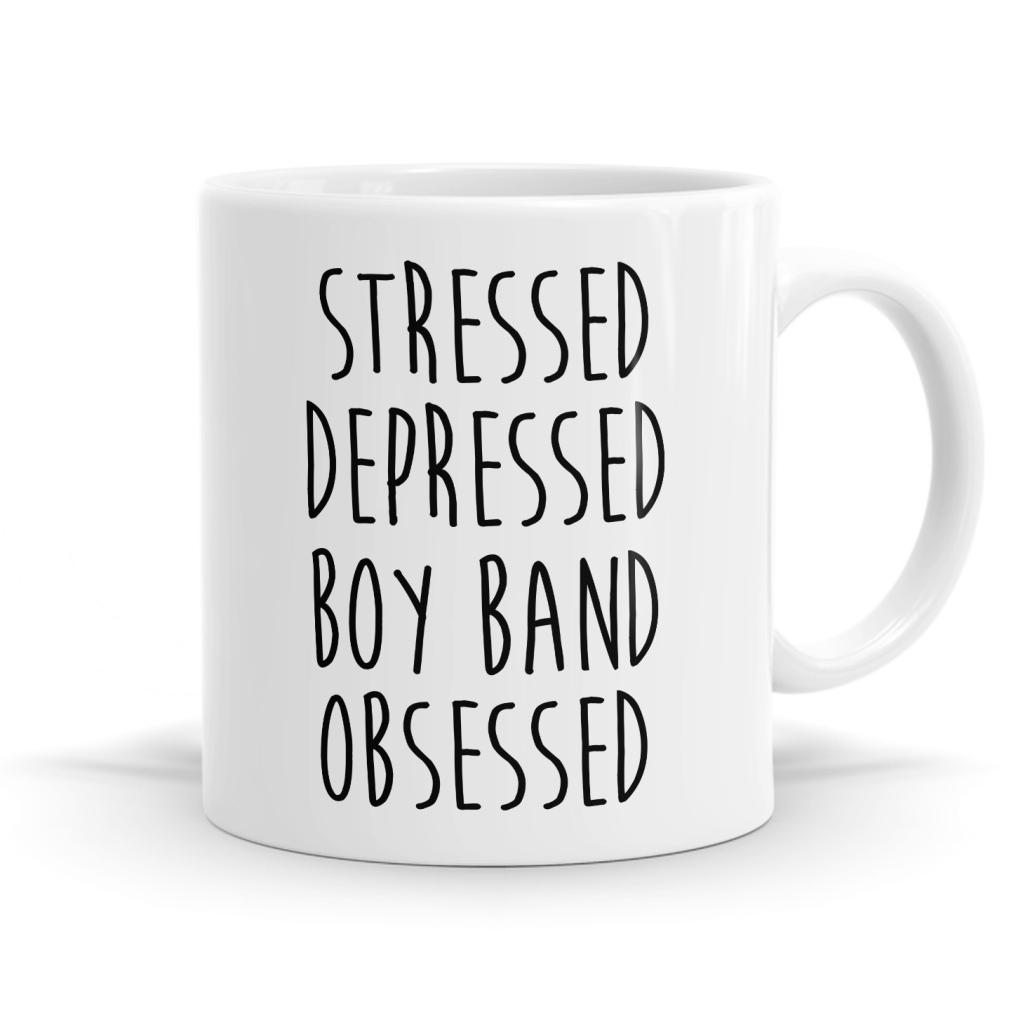 Boy Band Obsessed Mug