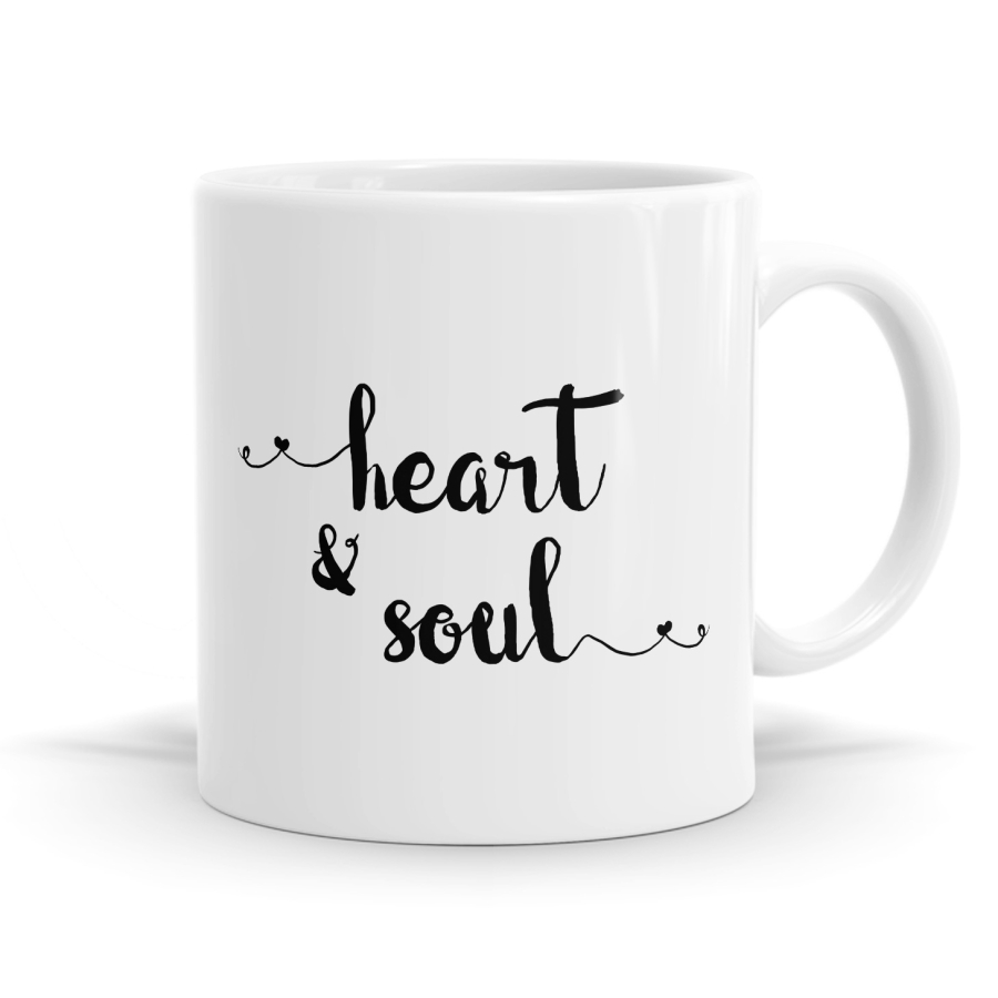 Heart & Soul Mug | Bespoke Mugs