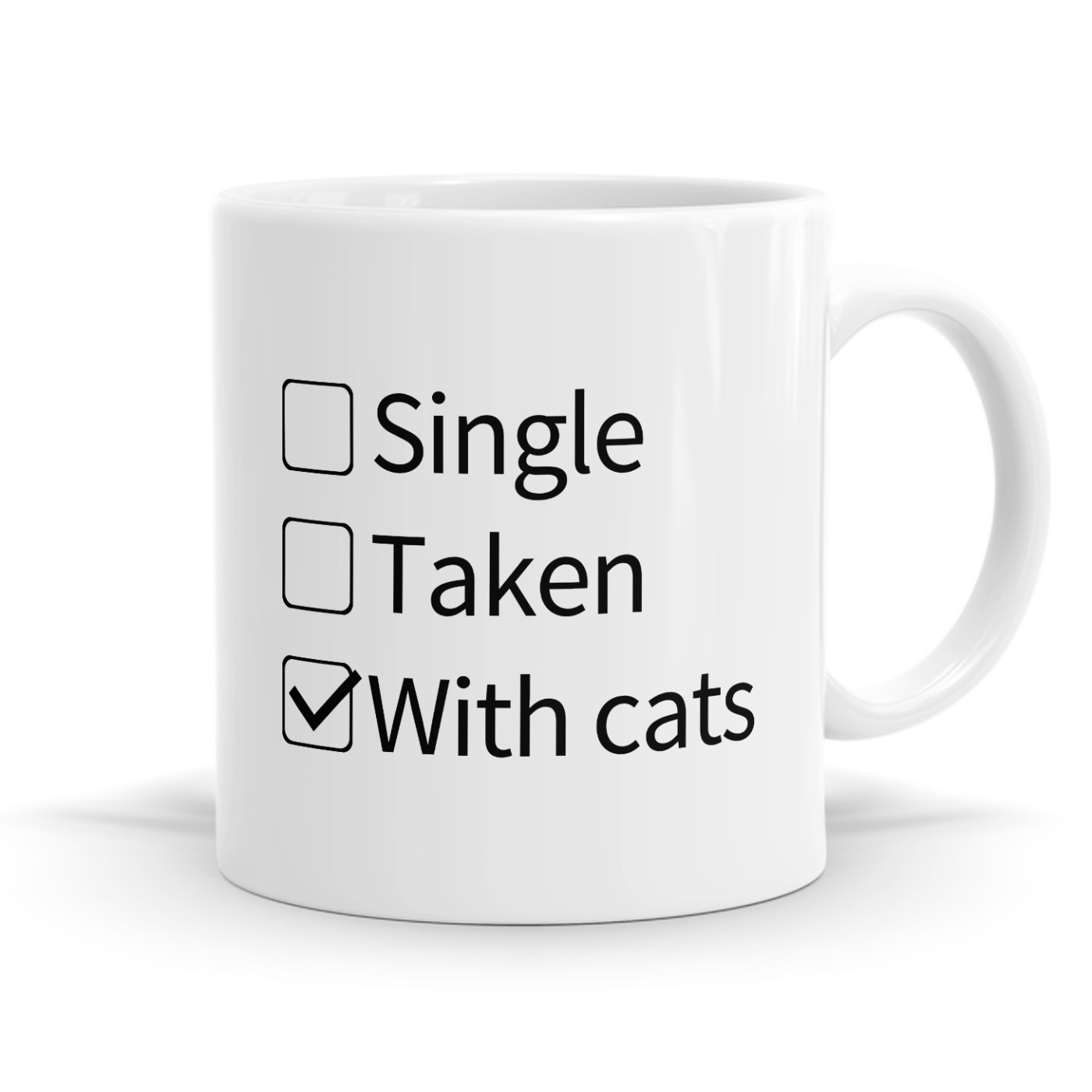 With Cats Mug image