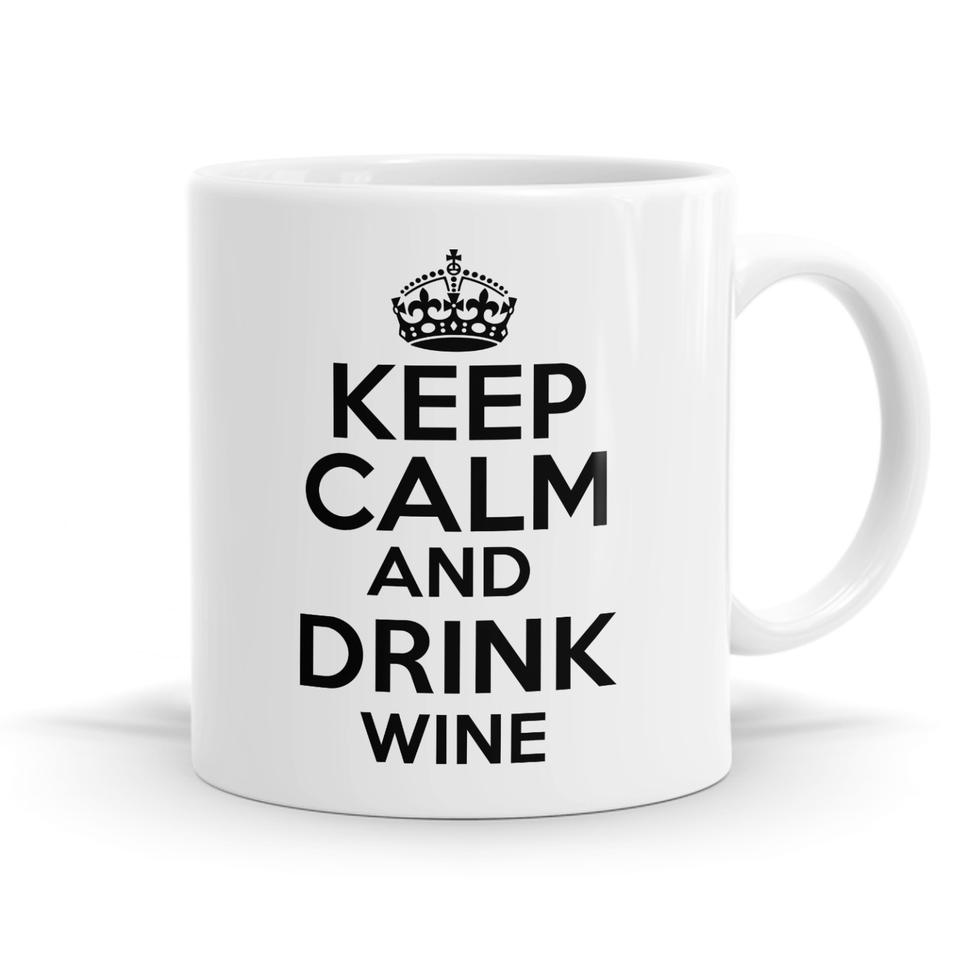 Keep Calm Drink Wine Mug image