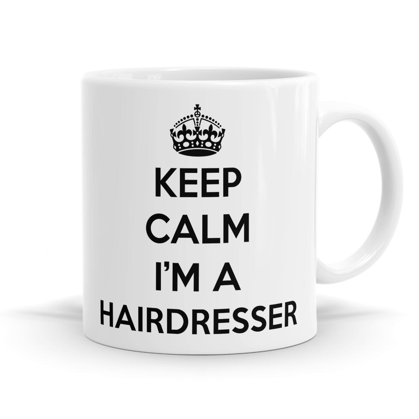 Keep Calm Hairdresser Mug image
