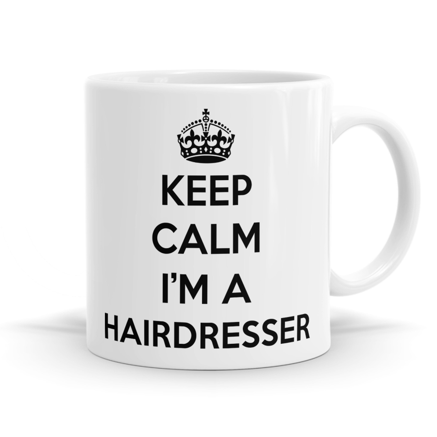 Keep Calm Hairdresser Mug