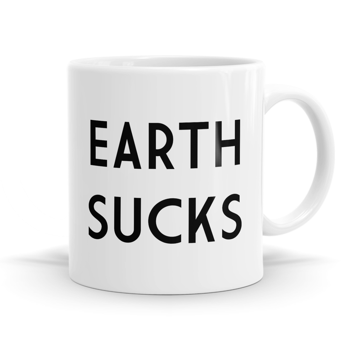 Earth Sucks Mug image