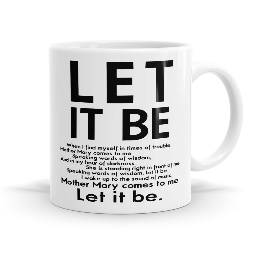 Let It Be Mug