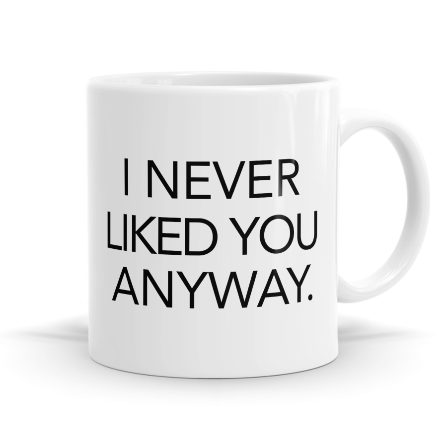 Never Liked You Anyway Mug