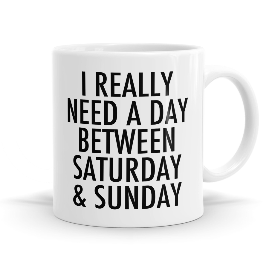 Saturday Sunday Mug