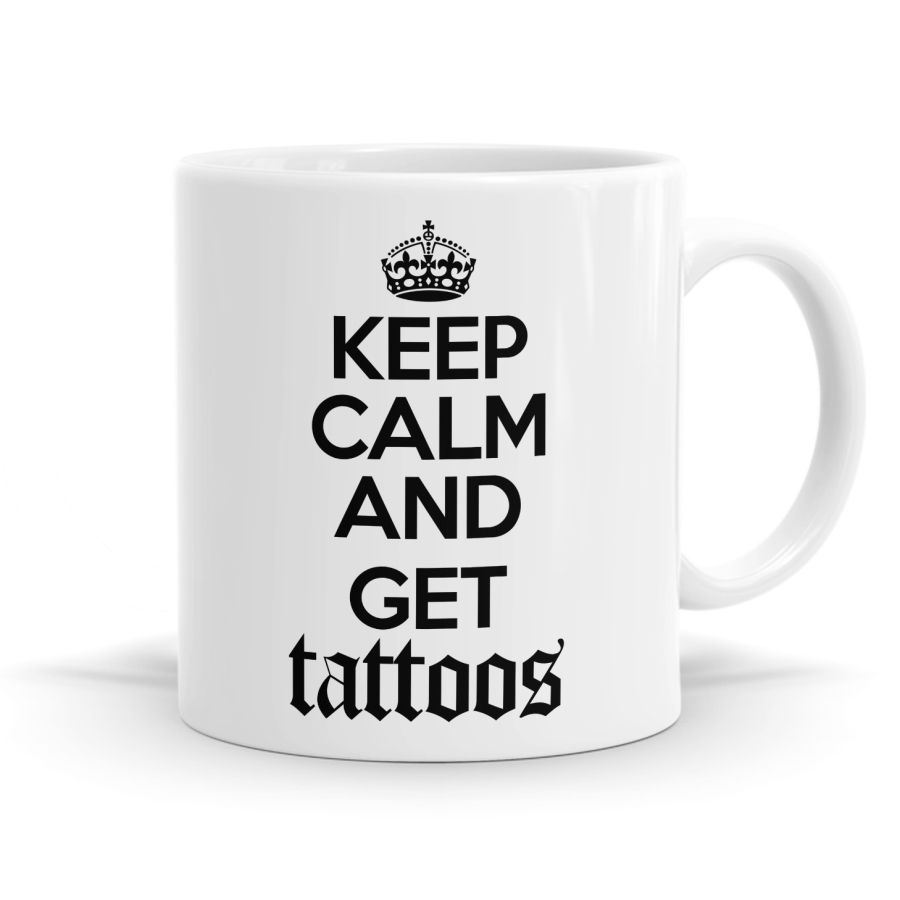 Keep Calm Tattoos Mug