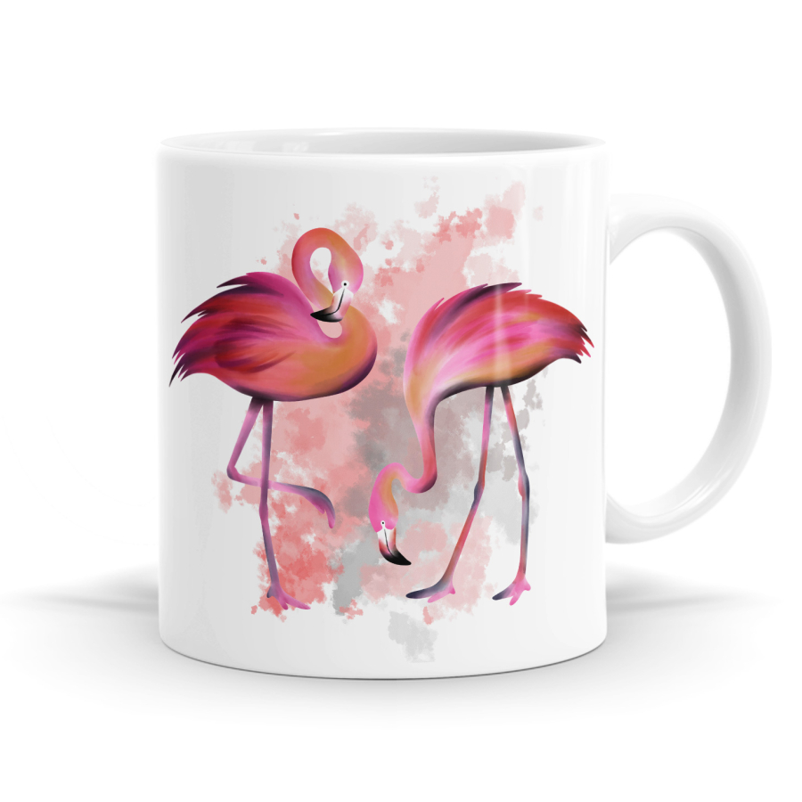 Flamingo Mug Set image