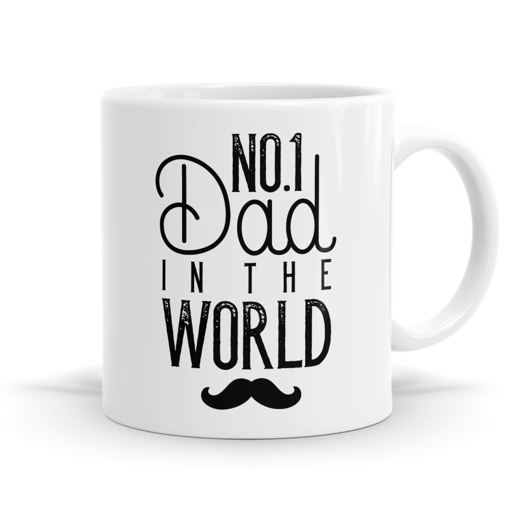Number 1 Dad in The World Mug