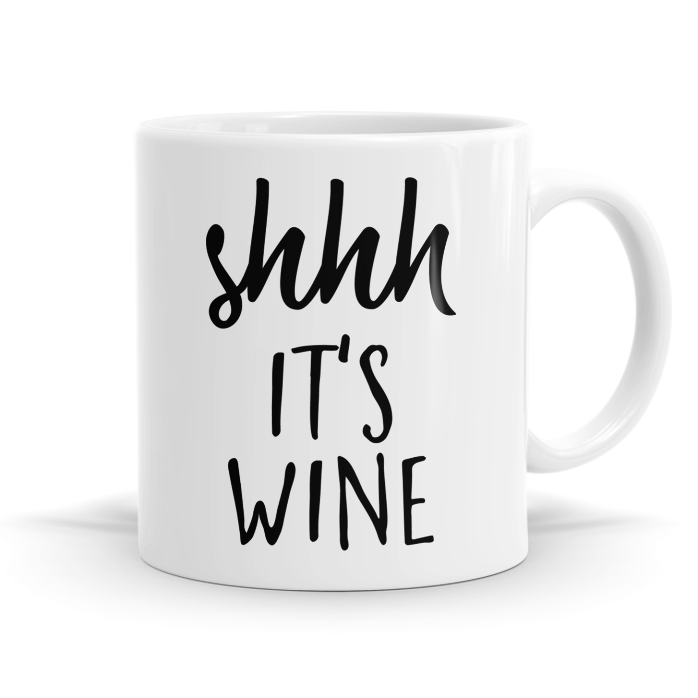 Shhh It's Wine Mug image