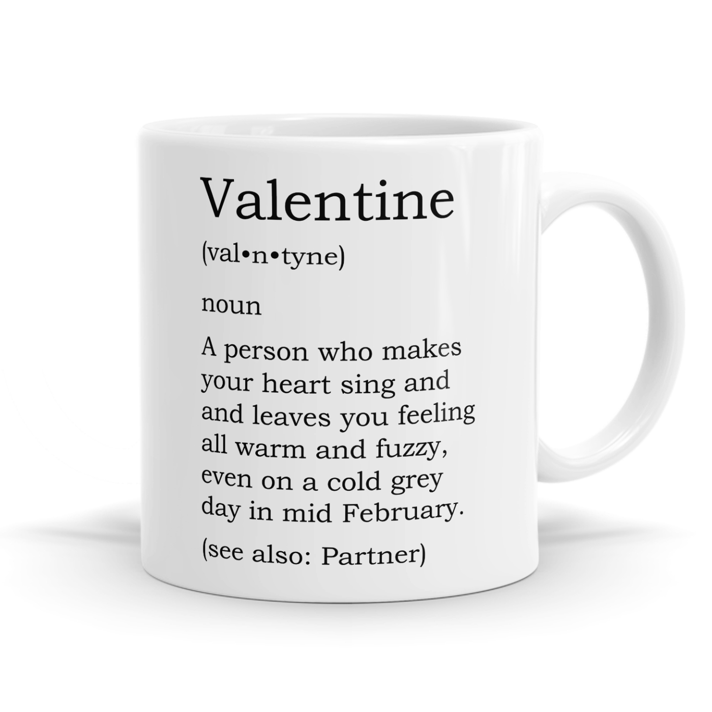 Valentine Definition Mug image