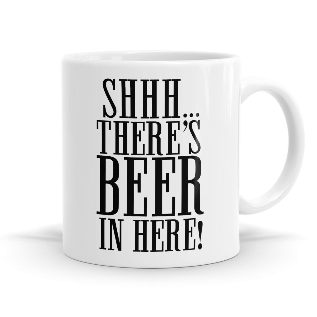 Shhh It's Beer Mug
