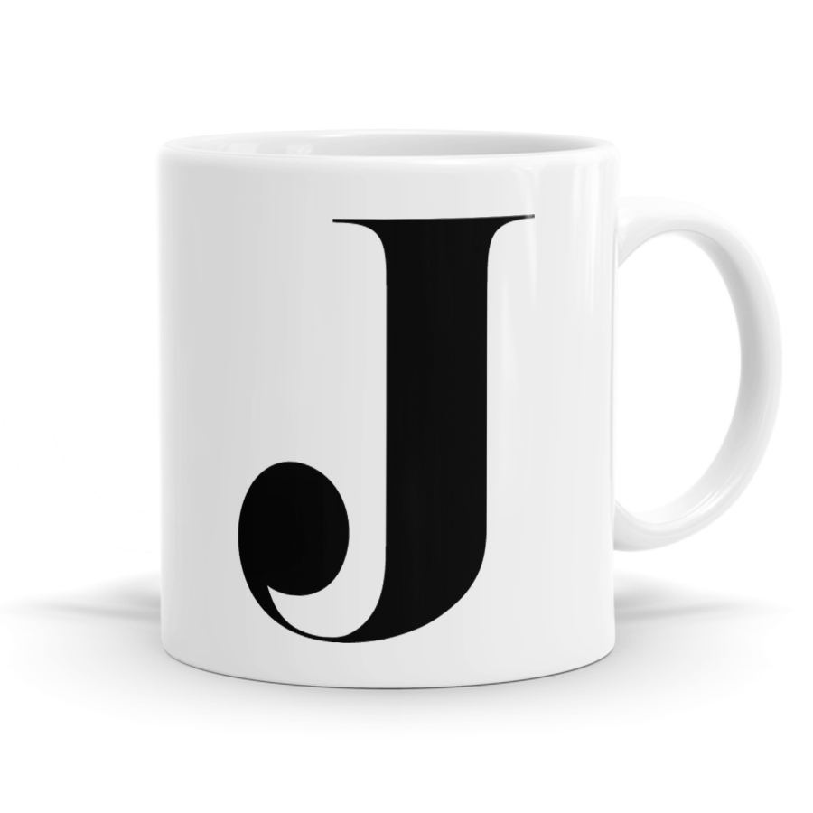 Letter J Mug
