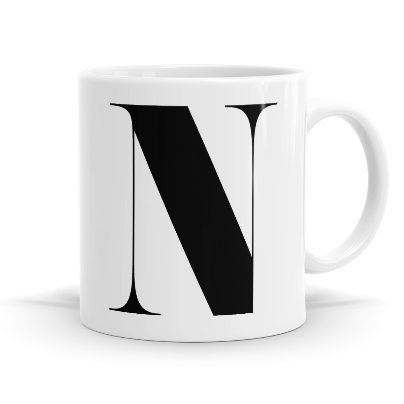 Letter N Mug image