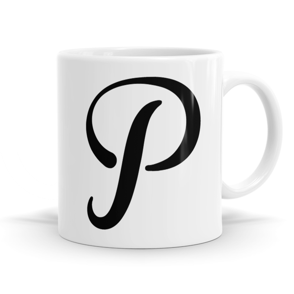 Letter P Mug