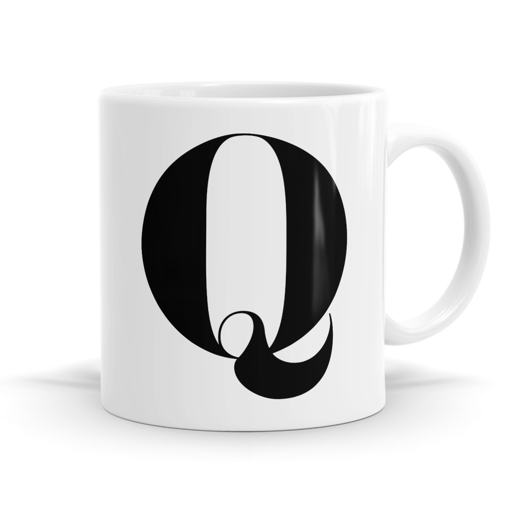Letter Q Mug