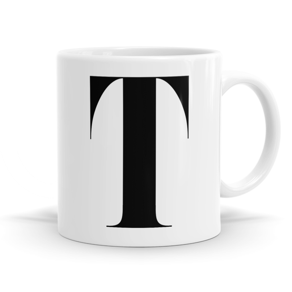 Letter T Mug