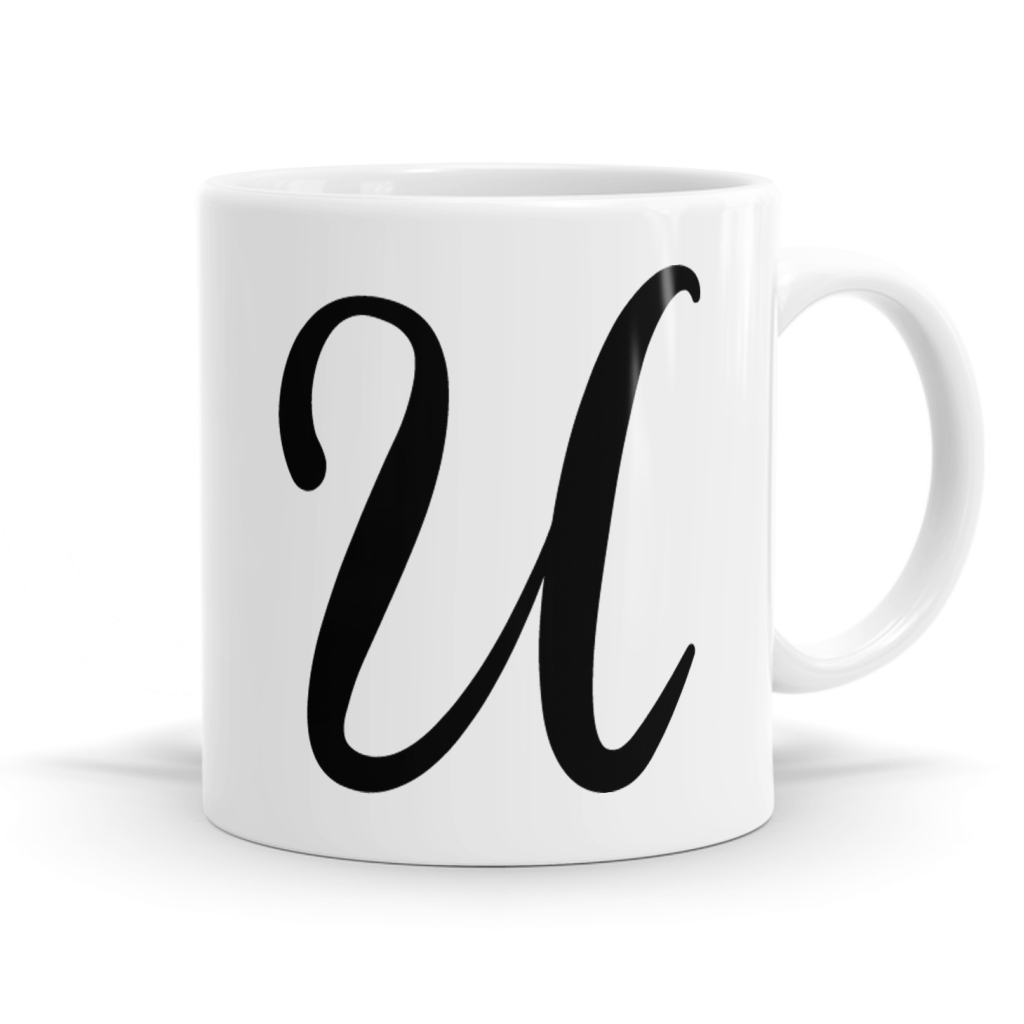 Letter U Mug