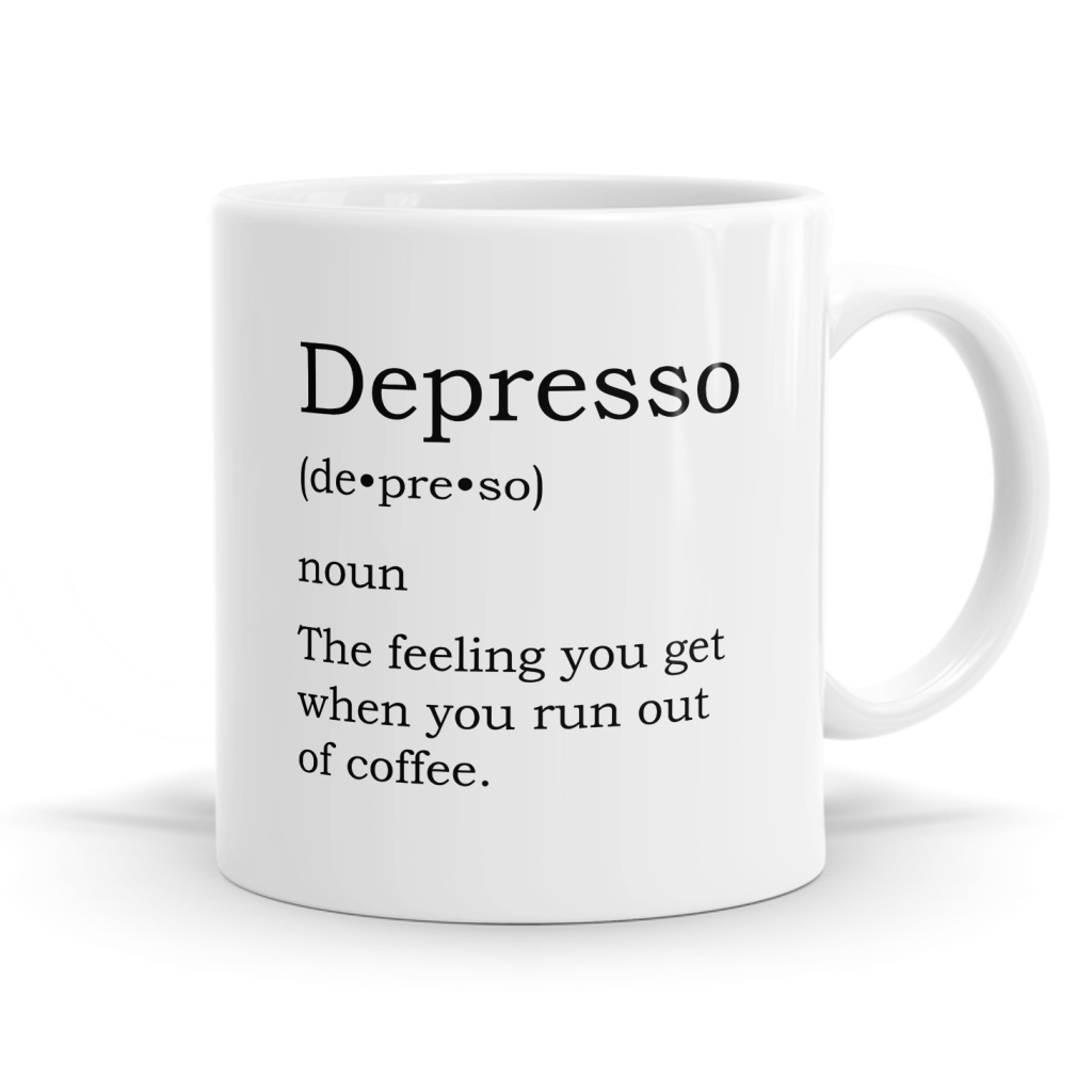 Depresso Definition Mug