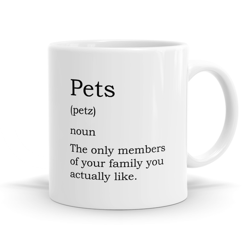 Pets Definition Mug