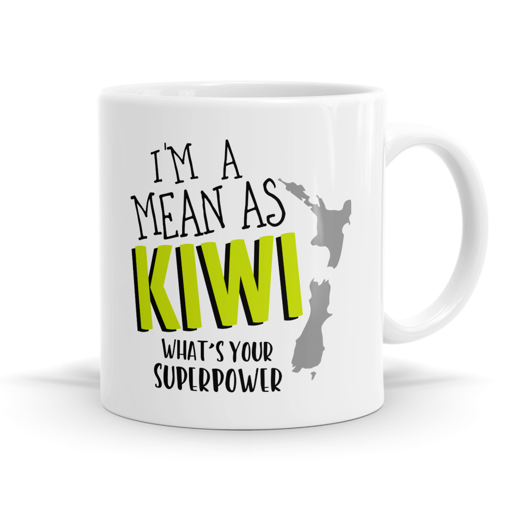 Mean As Kiwi Kiwiana Mug