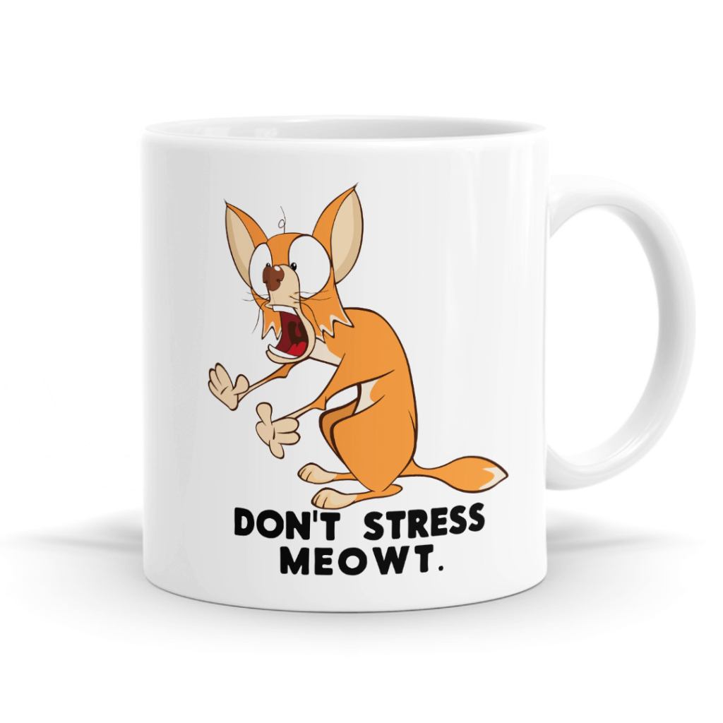 Don't Stress Meowt Cat Mug
