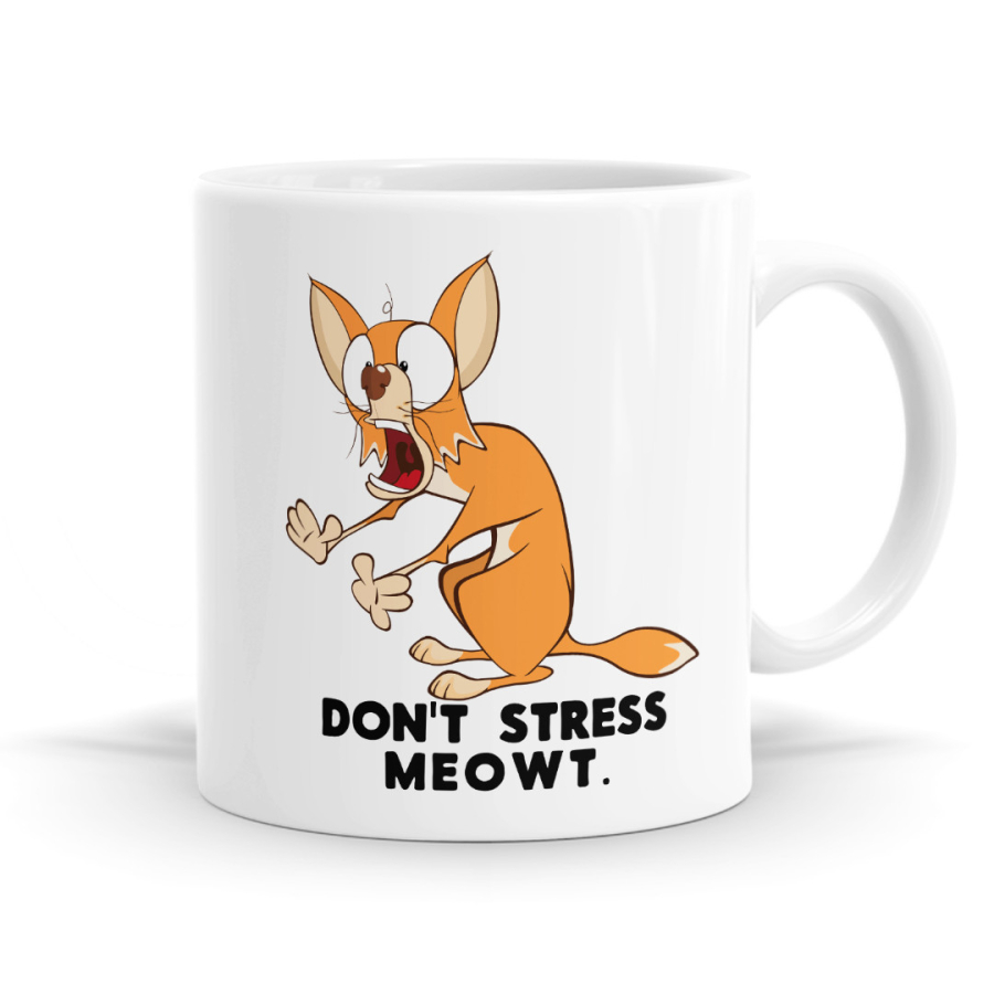 Don't Stress Meowt Cat Mug