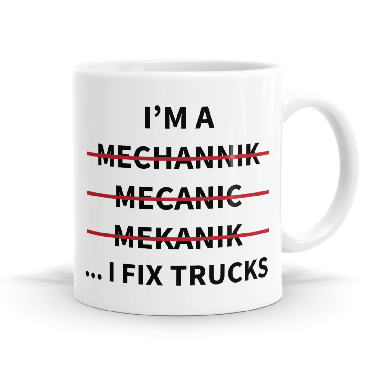 I'm a Truck Mechanic Mug image