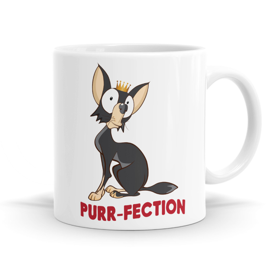 Purr-Fection Cat Mug