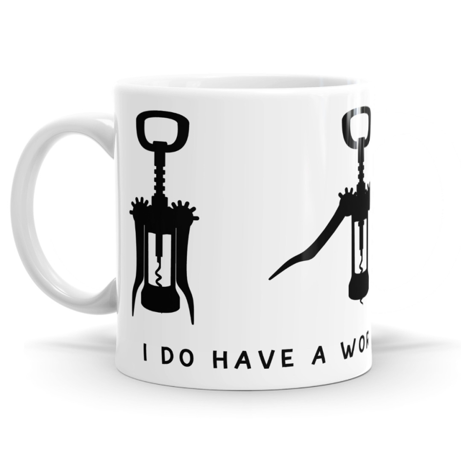 Wine Workout Routine Mug