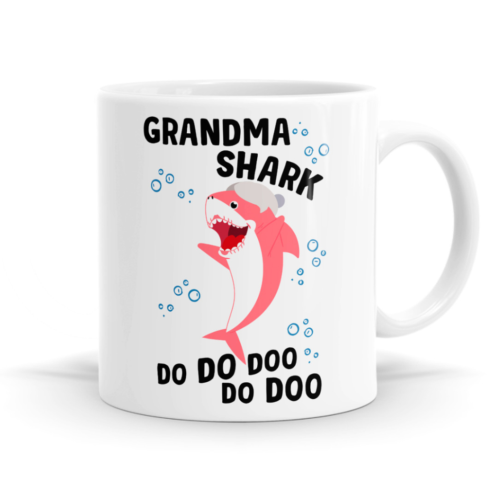 Grandma Shark Mug