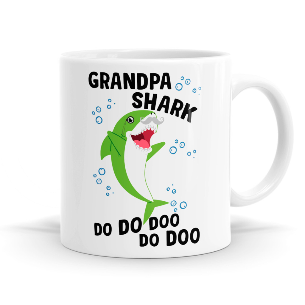 Grandpa Shark Mug