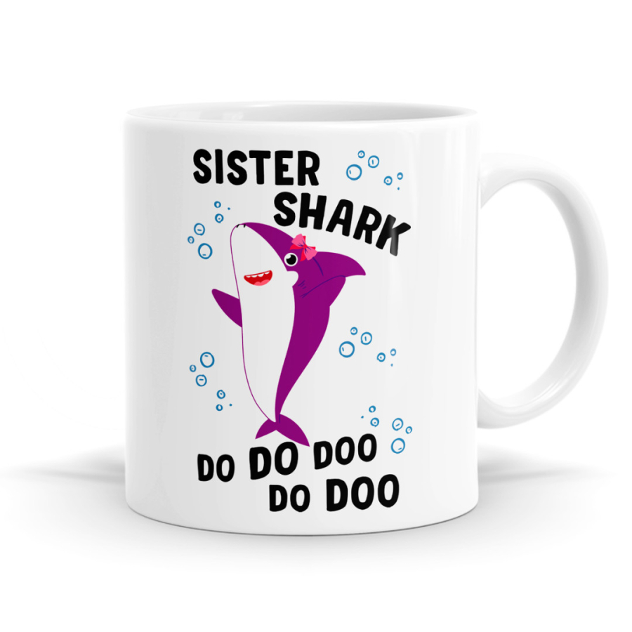 Sister Shark Mug