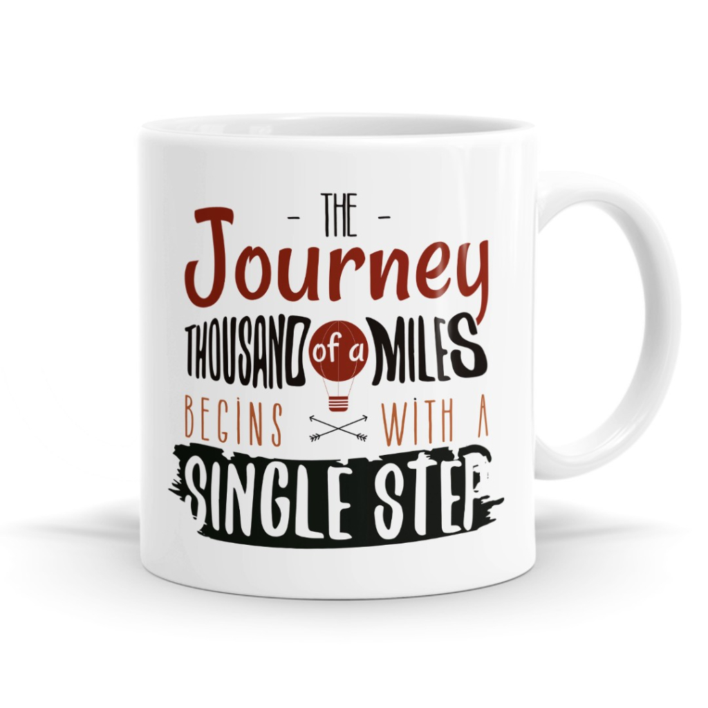 The Journey of a Thousand Miles Mug