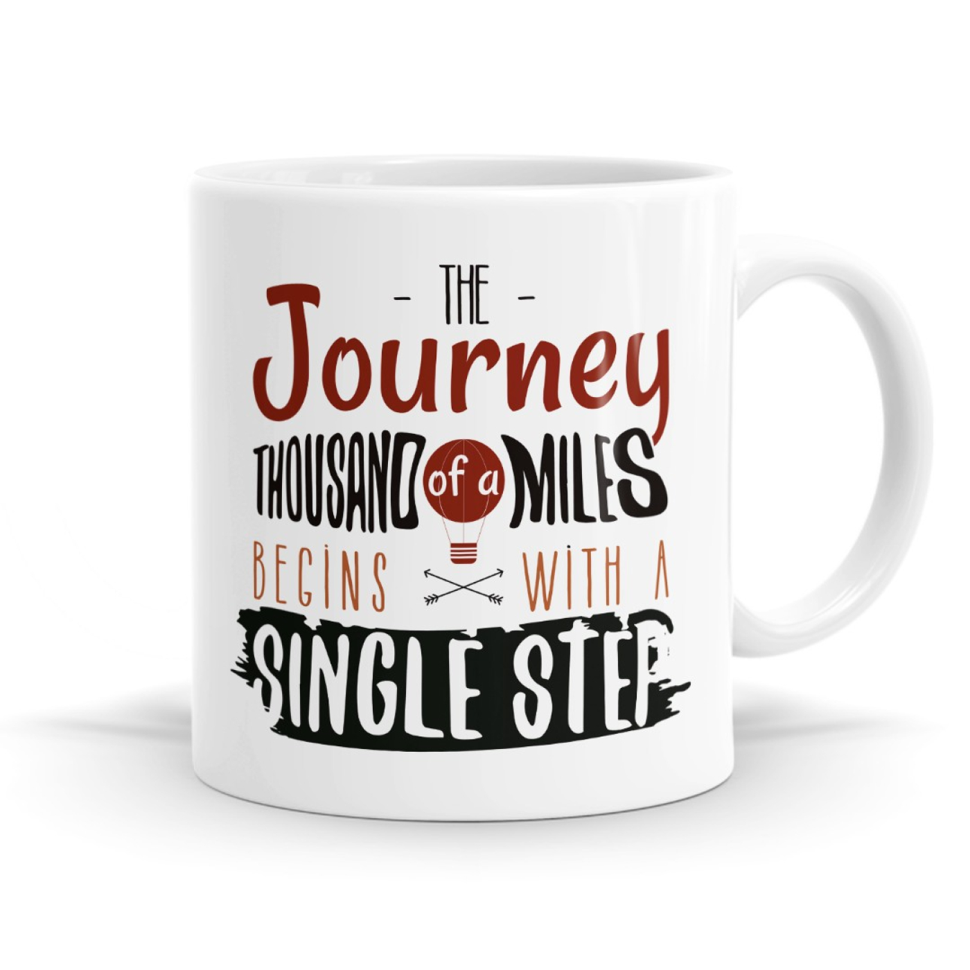 The Journey of a Thousand Miles Mug image